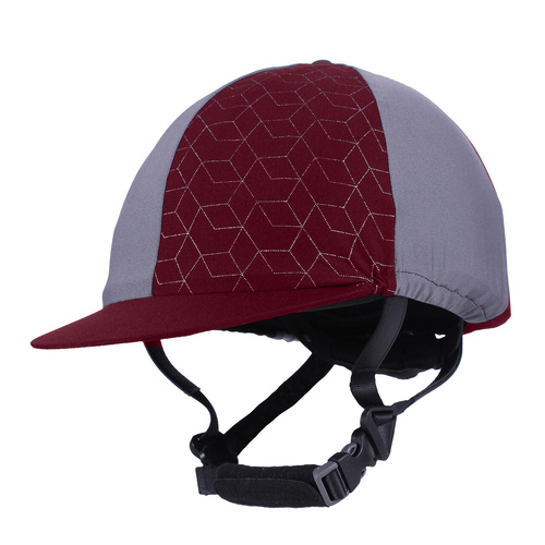 QHP Eldorado Helmet Cover - Ruby