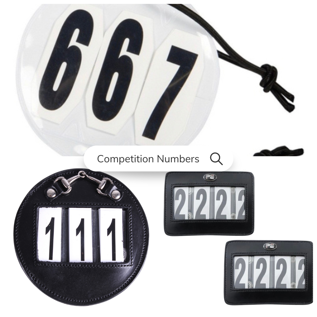 Competition Numbers – Ecotak Horsewear