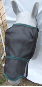 Ecotak Fly Mask/Veil with Contoured Nose Fla