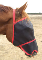 Ecotak Fly Mask/Veil with Contoured Nose Fla