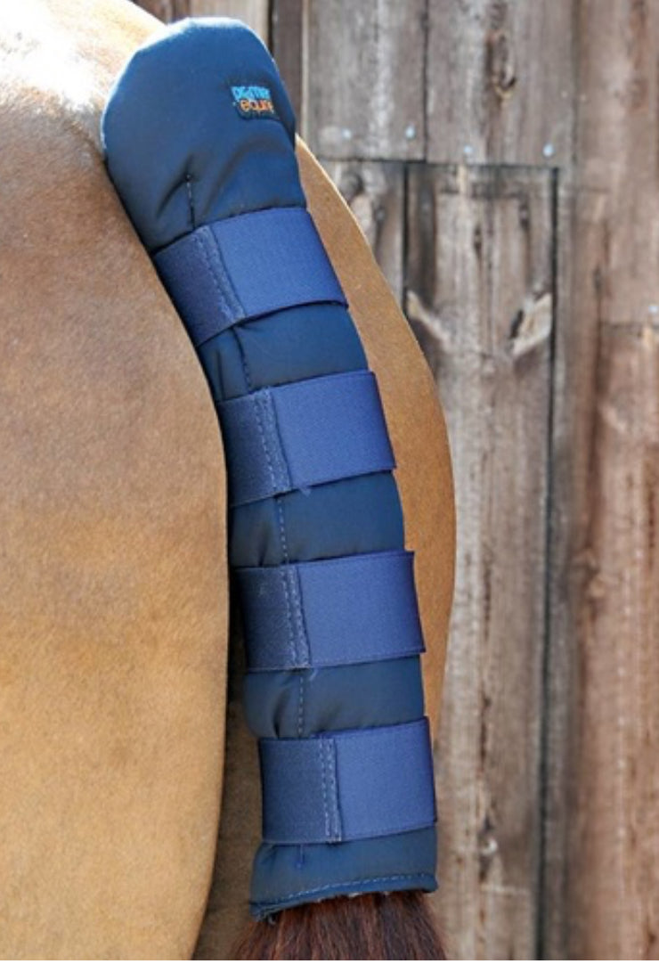 PEI Premier Equine Antislip padded tail guard - Navy