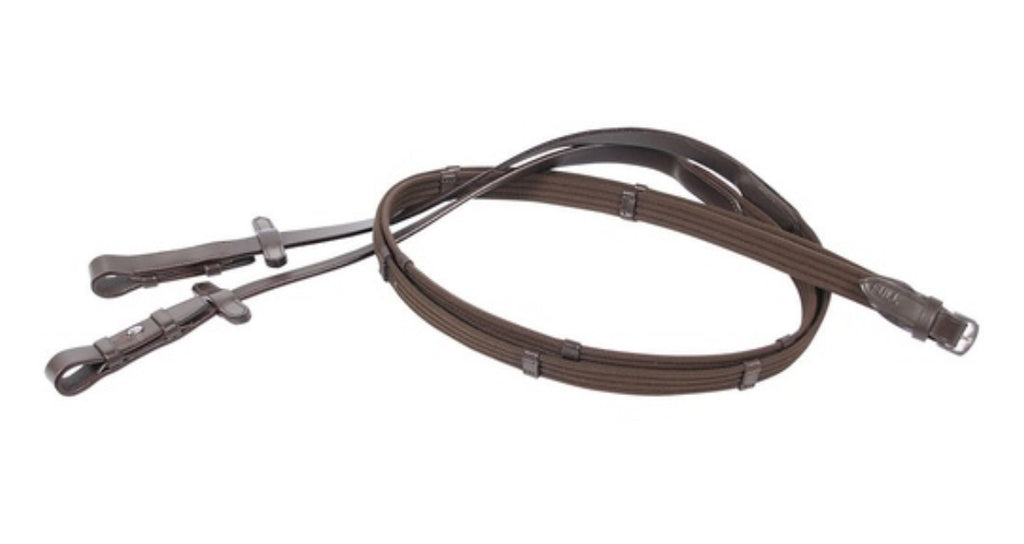 Harry's Horse Web Reins - Brown Full