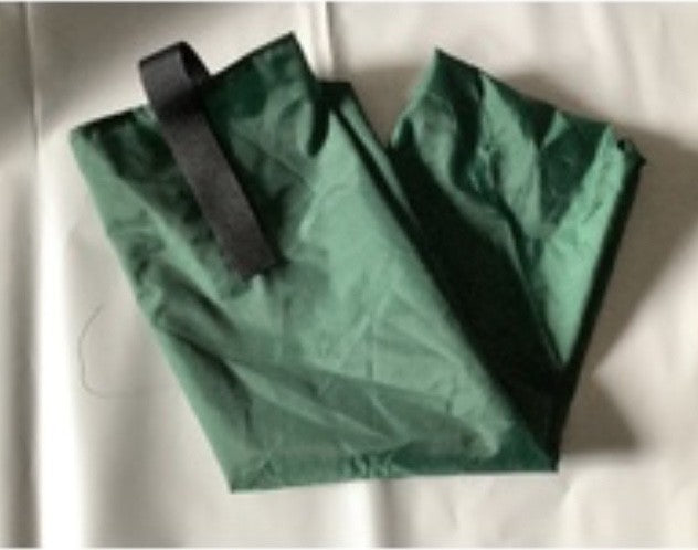 Ecotak Showerproof Rugless Tail Bag - green cob size Ecotak