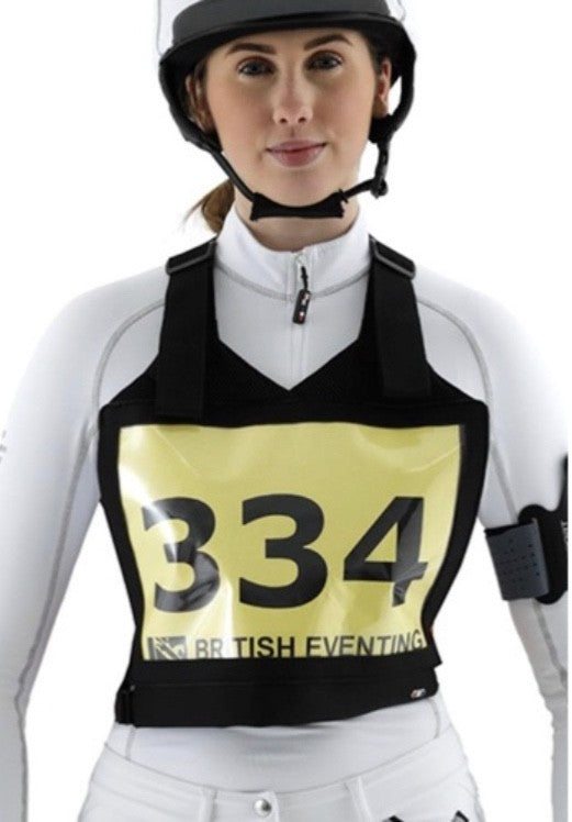 Premier Equine Neoprene Adjustable Cross Country Number Holder/Bib Premier Equin