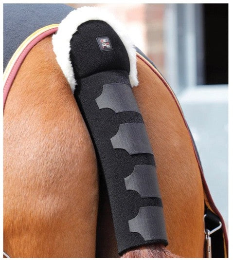 PEI Premier Equine Techno wool Antislip Tail Guard - Black  Premier Equine