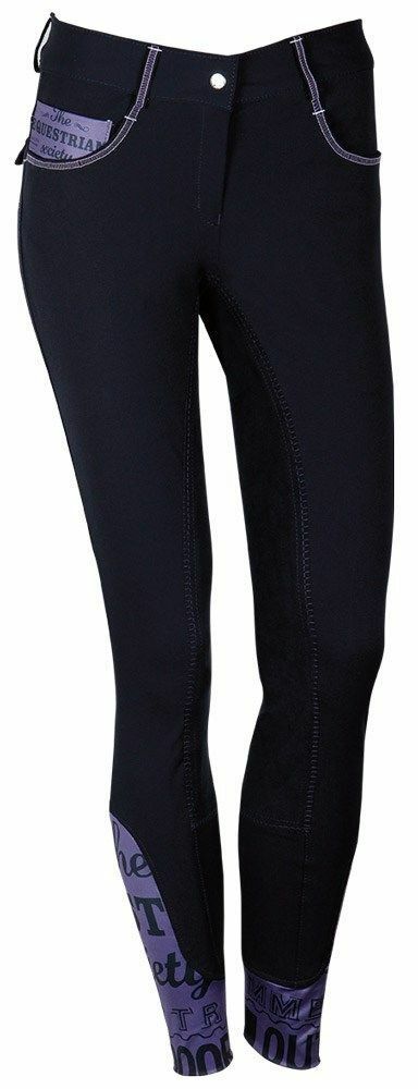 Harry's Horse Otley Plus Sticky Bum Breeches - Total Eclipse Navy Blue  Harry's 