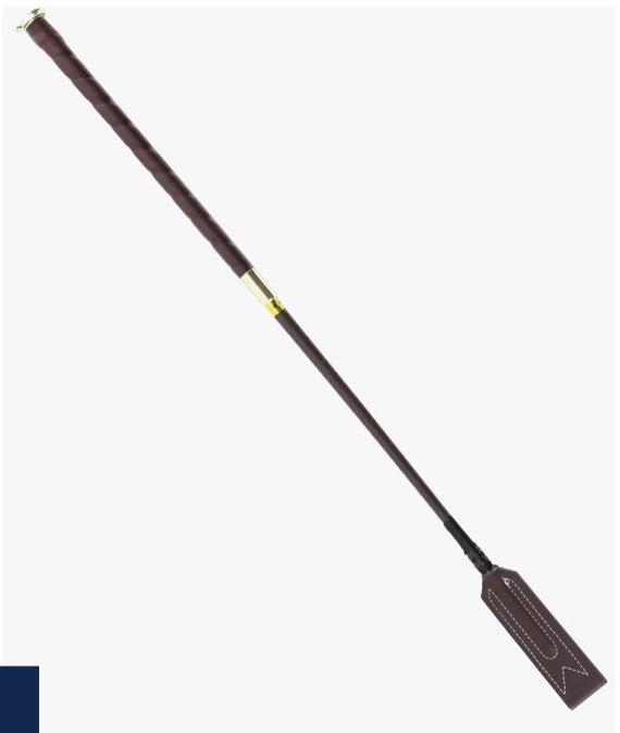 Premier Equine Volterra 65cm jumping whip - Brown  Premier Equine