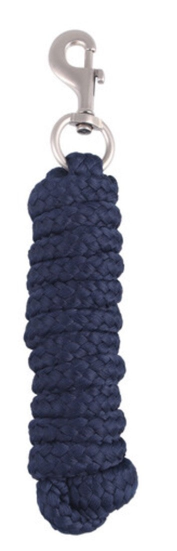 QHP 2 metre lead rope - navy blue QHP