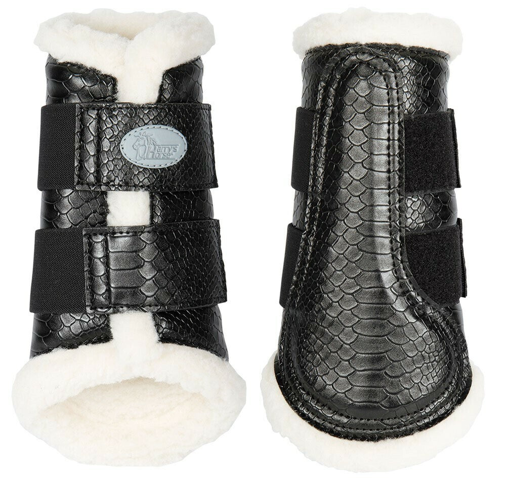 Harry's Horse Flextrainer Horse Boots - Black Snake. Harry's Horse