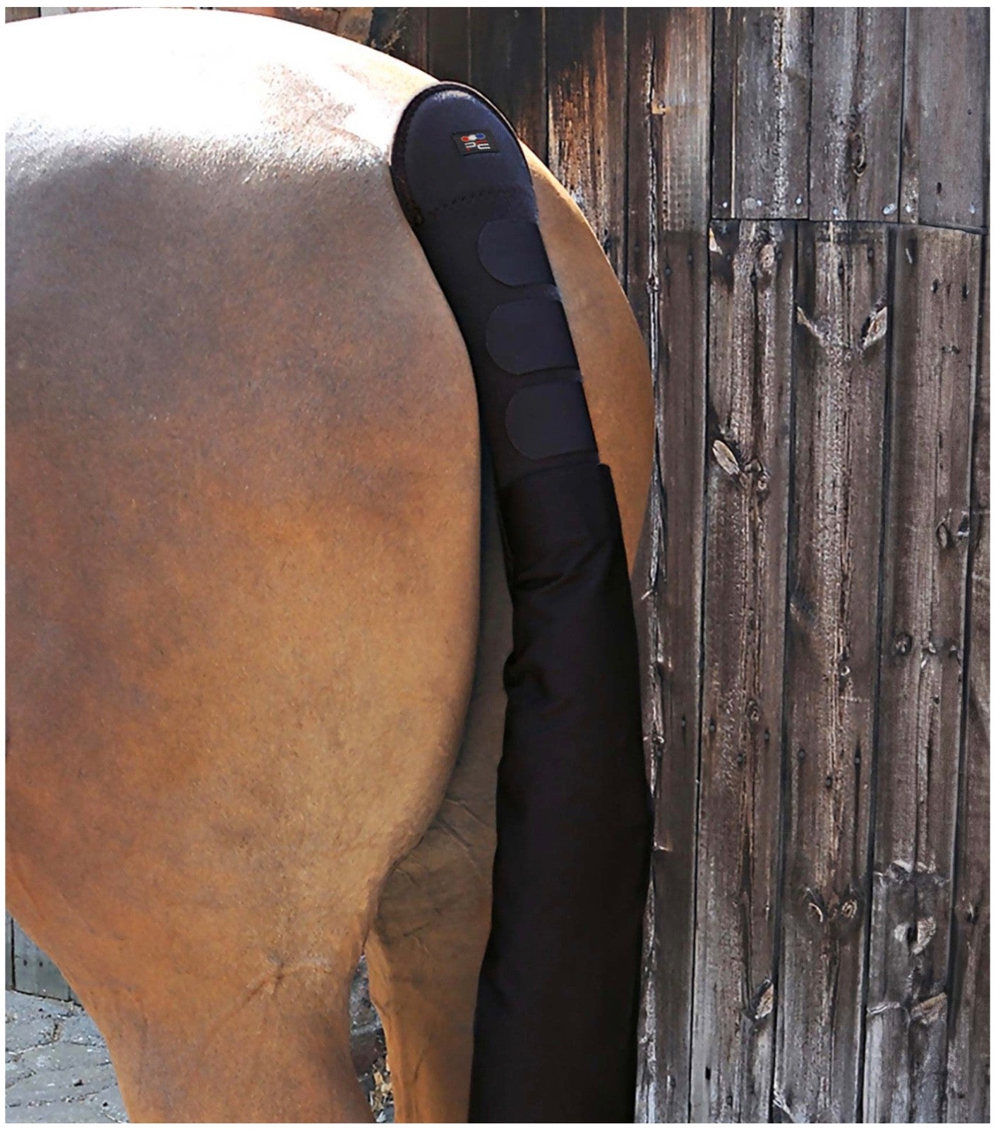 Premier Equine Padded Horse Tail Guard with Bag - Black Premier Equine