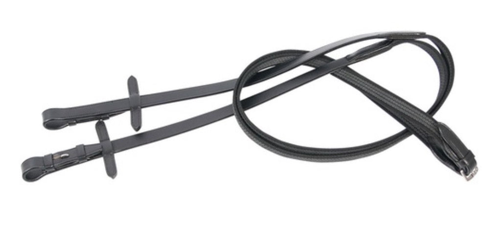 Harry's Horse Ultra Grip Black Reins - Cob Harry's Horse