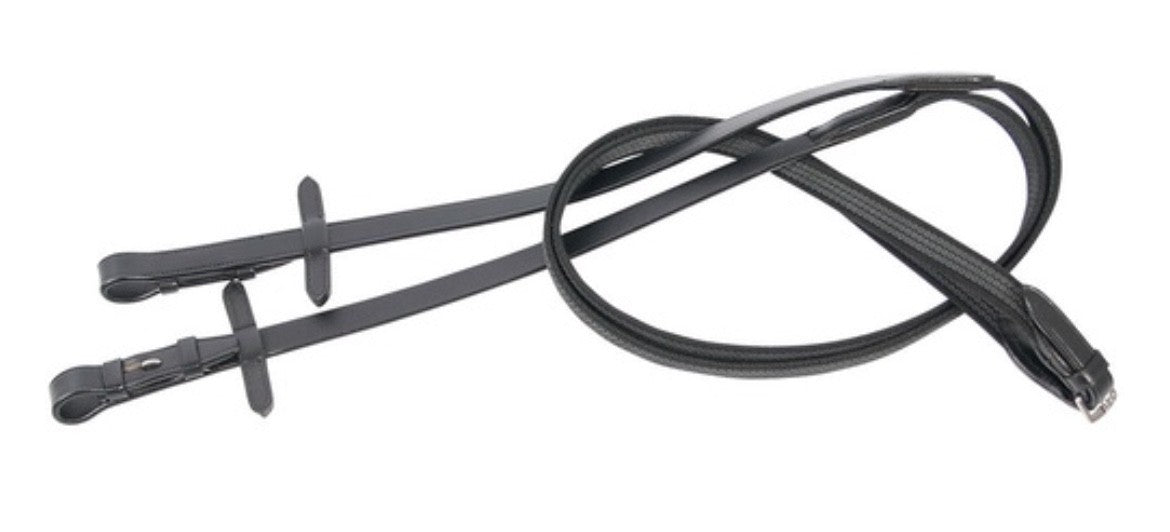 Harry's Horse Ultra Grip Black Reins - Cob Harry's Horse