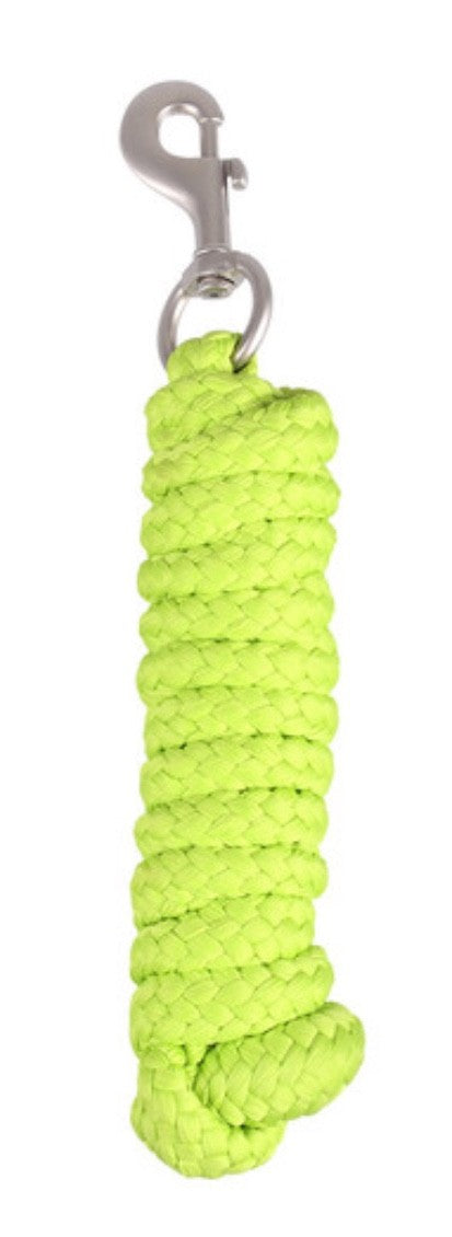QHP 2 metre lead rope - lime green QHP