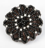 Harry’s Horse hair net bun cover crystal - black  Harrys Horse