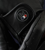 Premier Equine Ladies Mizar Leather Riding Gloves-Black Premier Equine