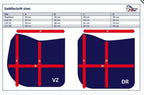 Harry's Horse Next Full Size Dressage Saddle Pad - cobalt/black Harry's Horse