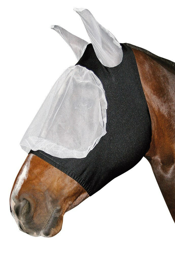 Harry's Horse Full Mesh face Lycra Fly mask with Ears