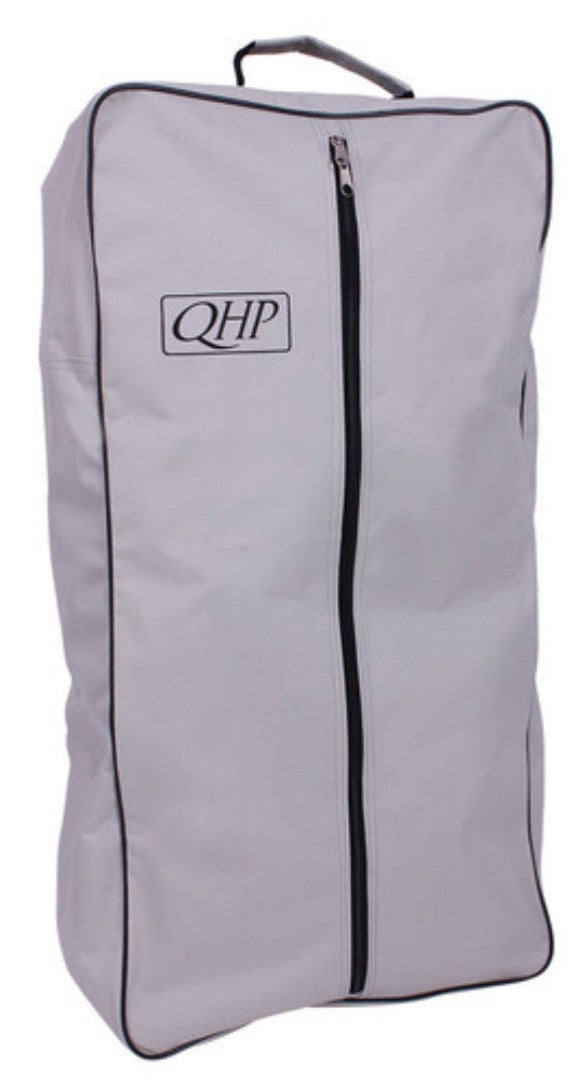 QHP Bridle Bag- grey/black QHP