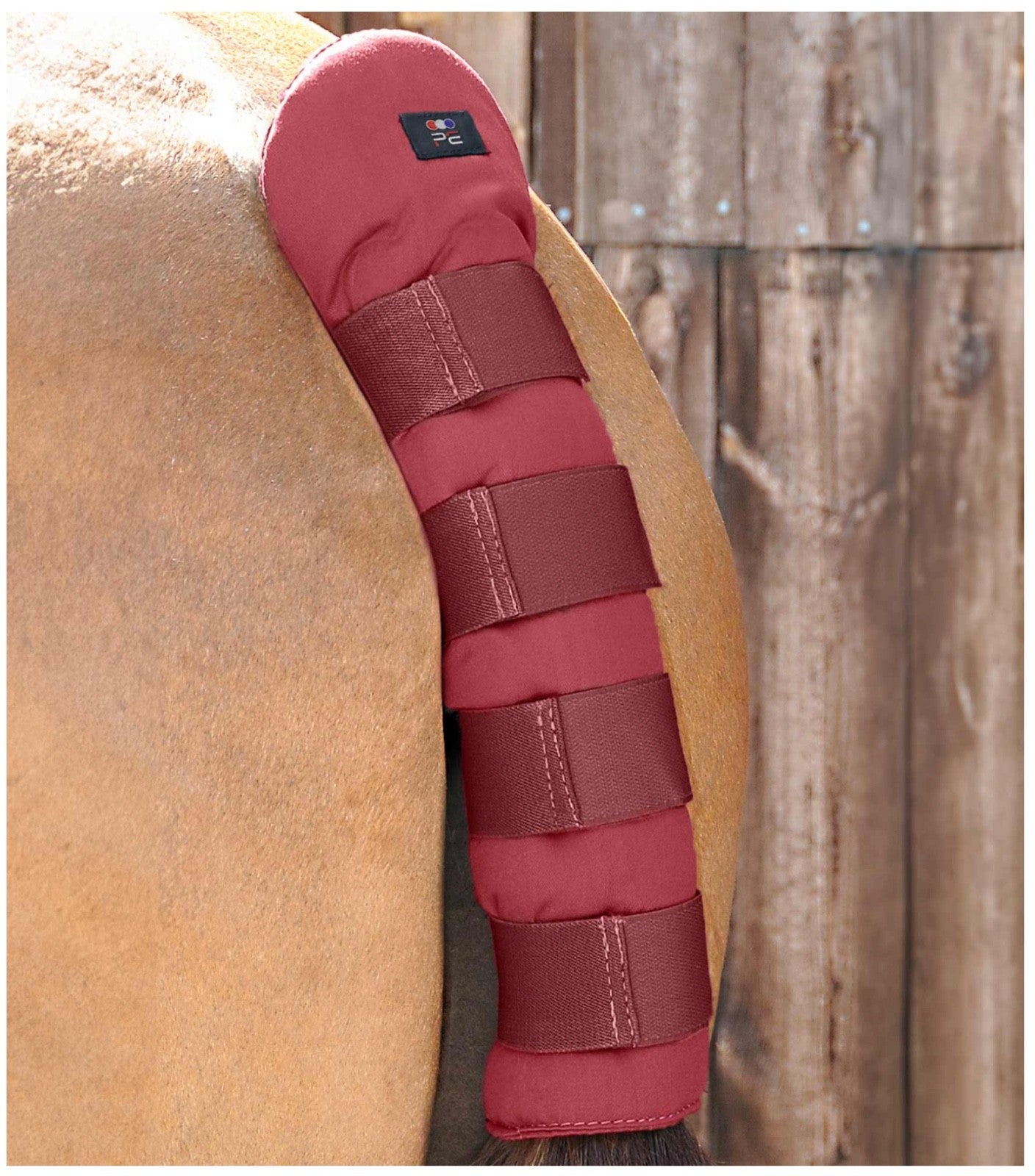 Premier Equine Stay Up Horse Tail Guard - burgundy Premier Equine