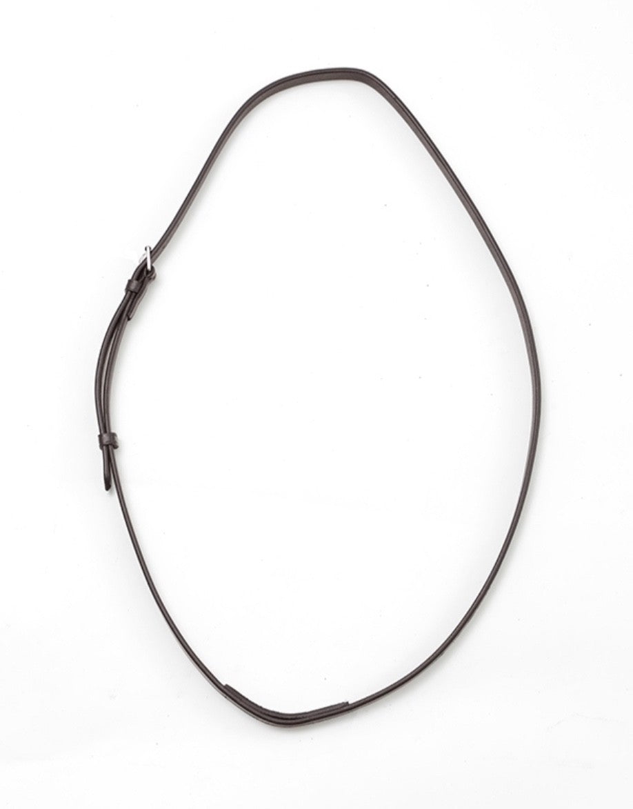 Premier Equine Altino Leather Neck Strap - Black Premier Equine