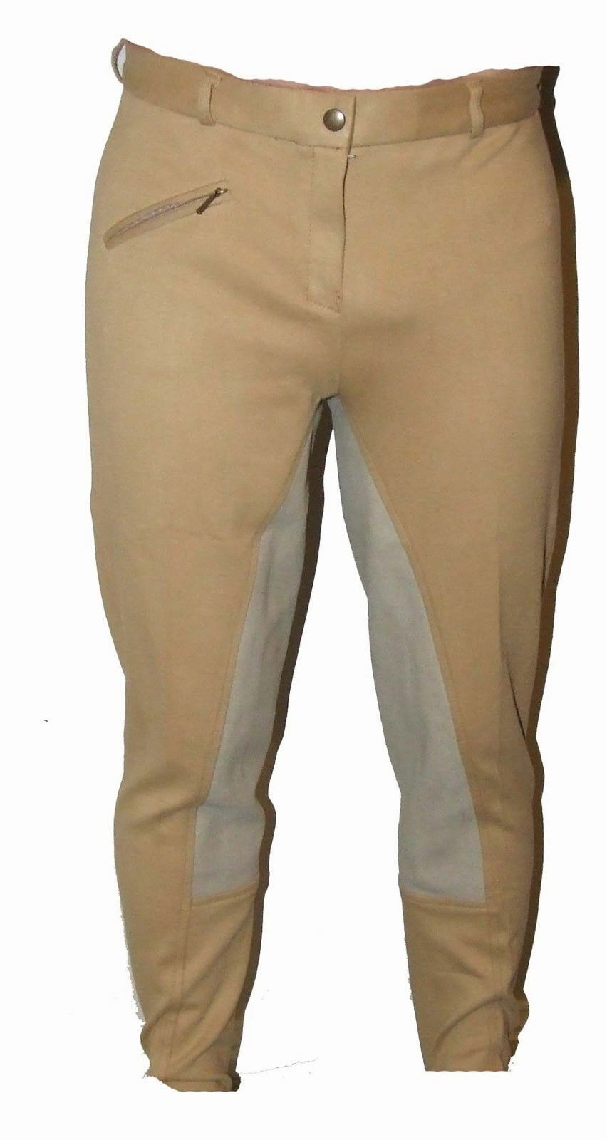 Ecotak beige sticky bum jodhpurs Ecotak