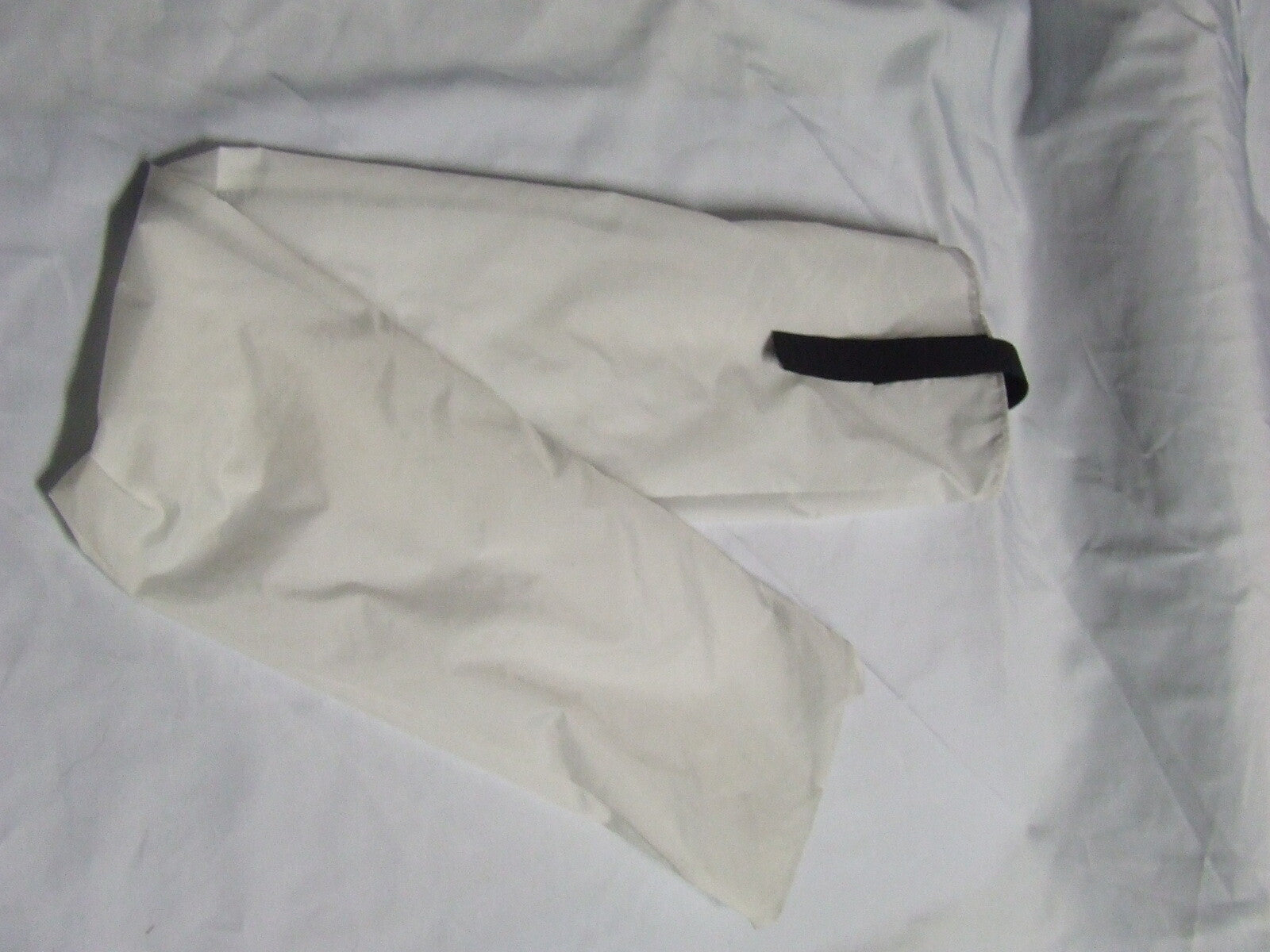Ecotak showerproof nylon rugless tail bag - white Ecotak