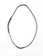 Premier Equine Altino Leather Neck Strap - Dark Brown Premier Equine