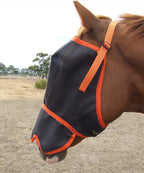 Ecotak Fly Mask/Veil with Contoured Nose Fla