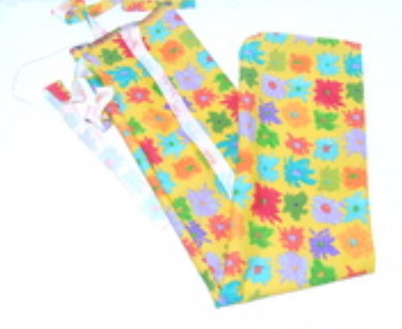 Ecotak Lycra Rugless Tail Bag - Yellower flower small pony