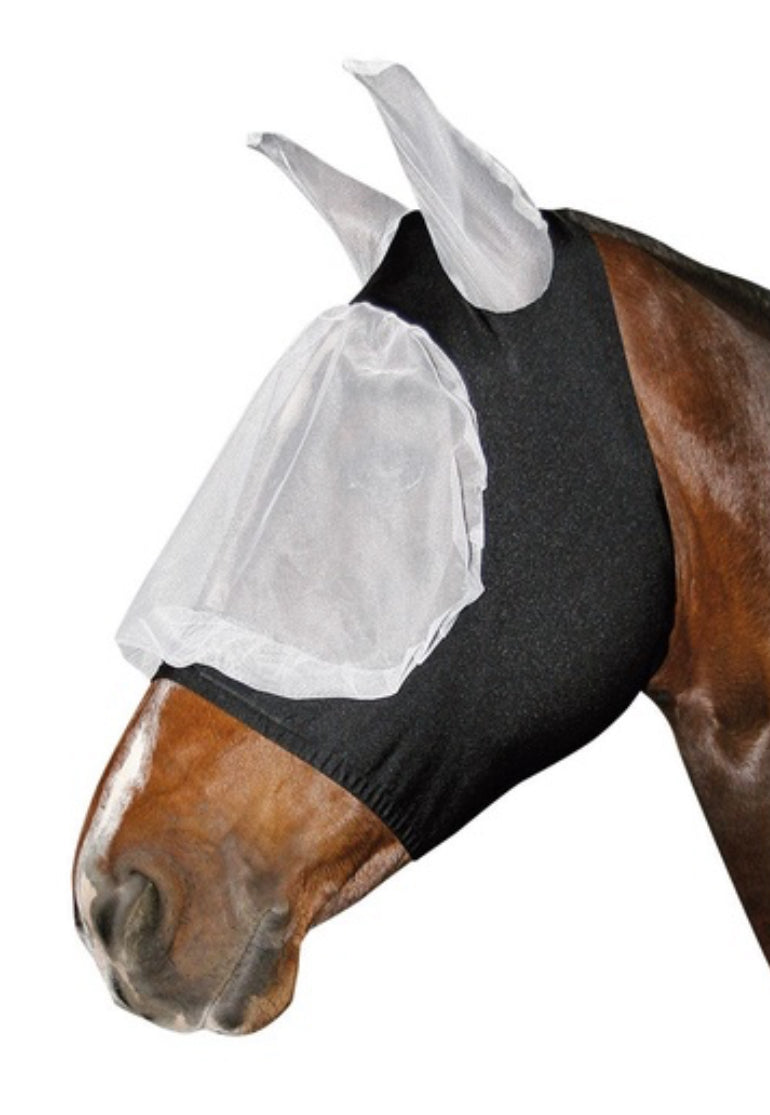 Harry's Horse Full Mesh face Lycra Fly mask with Ears