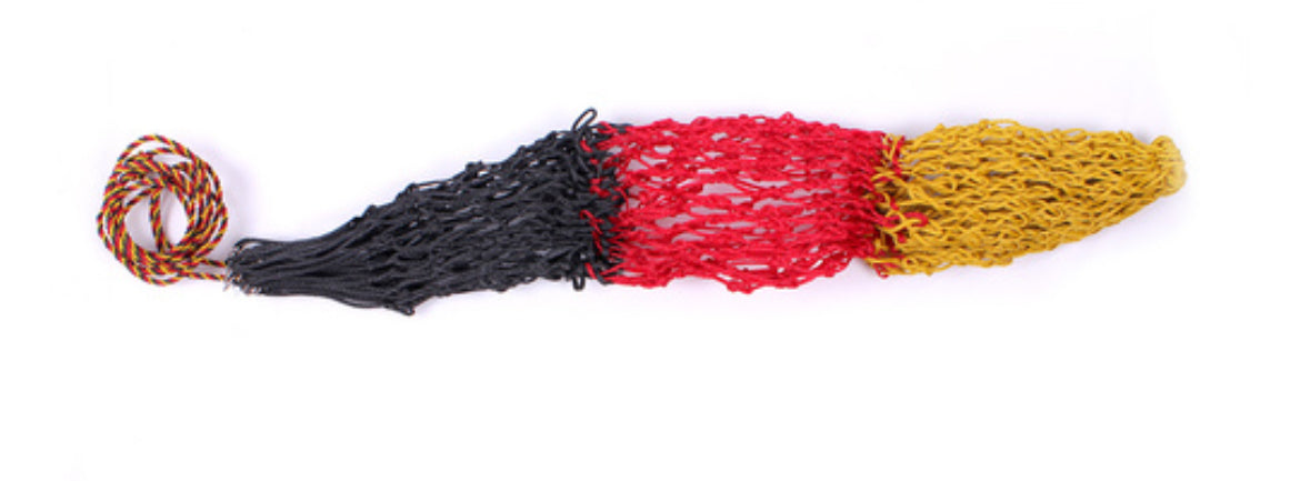 QHP hay net triple yellow red/black