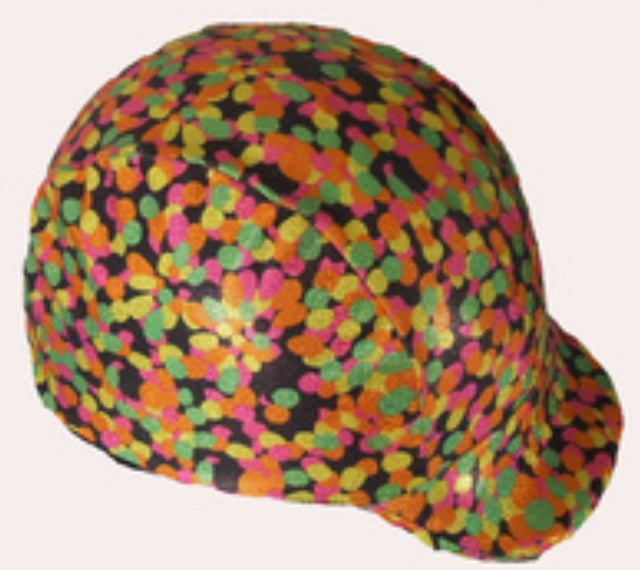 Ecotak Lycra Helmet Cover - Fireworks