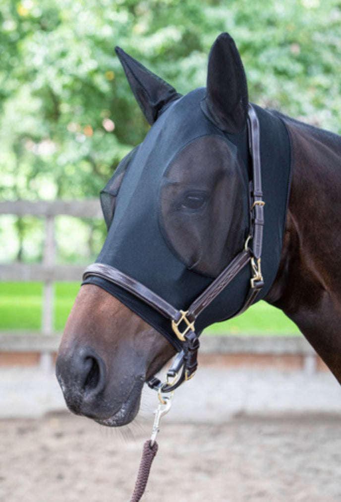 Harry’s Horse Lycra skinfit mesh fly mask with ears