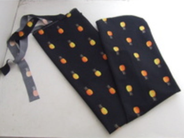 Ecotak Lycra Rugless Tail Bag - Black Pineapple Shetland