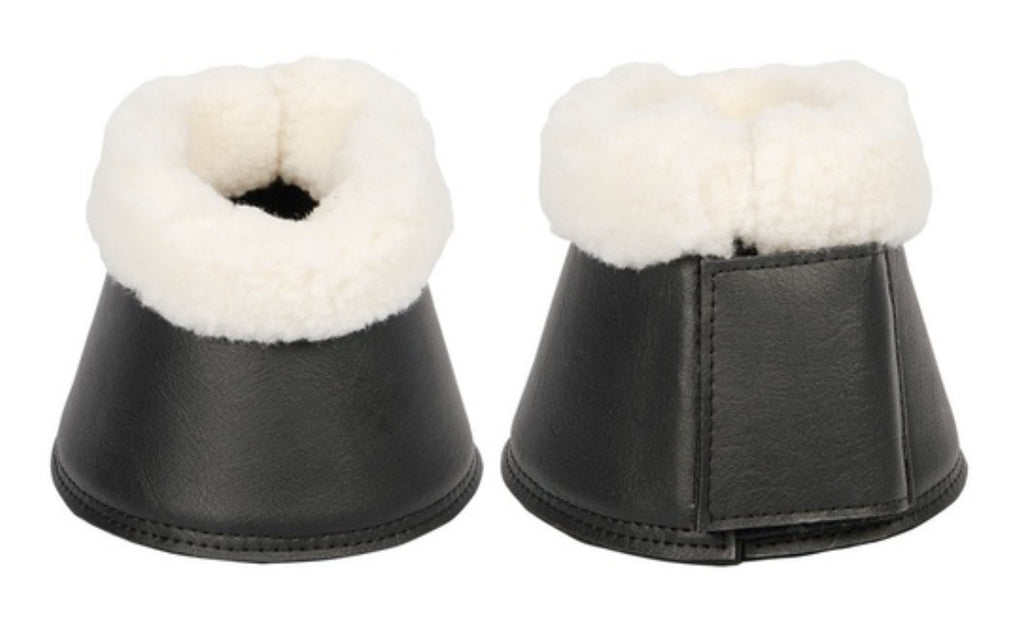 Harry's Horse Flextrainer Over Reach Bell Boots - Black