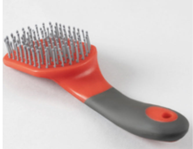 Premier Equine Soft Touch Mane & Tail Brush - red