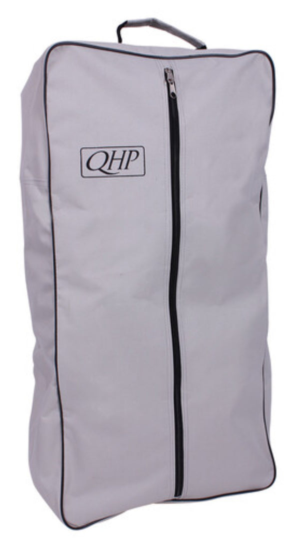 QHP Bridle Bag- grey/black