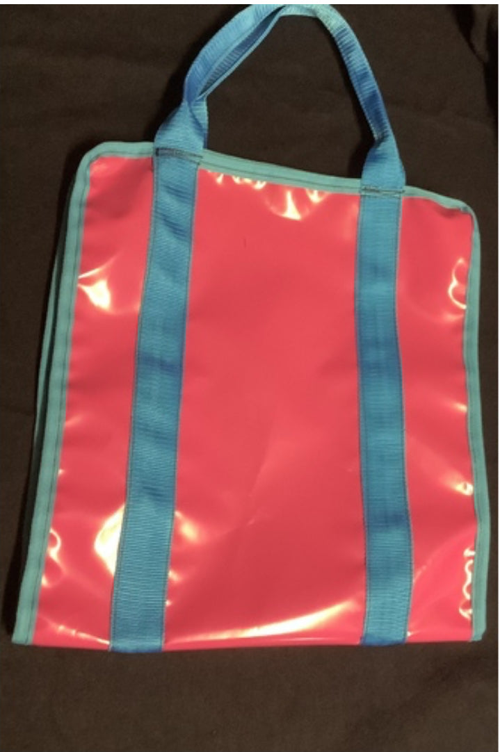 Ecotak PVC Hay Sling - Pink/aqua