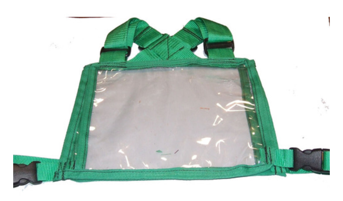 Ecotak Cross Country/Endurance Back Number Holder - Emerald Green