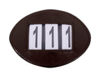 QHP Modeste bridle/saddle pad number - brown