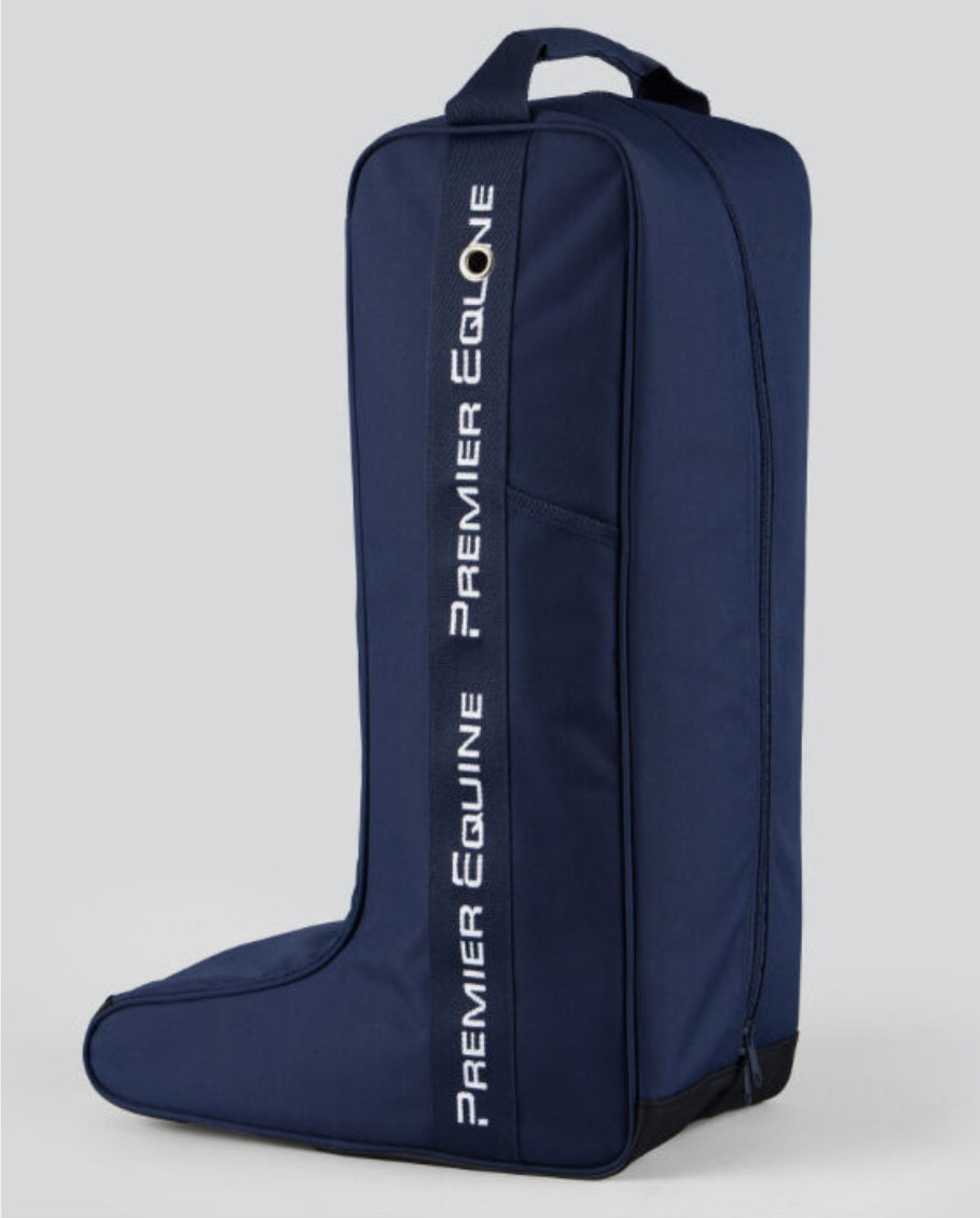 PE premier equine Team Tall Boot Bag Navy