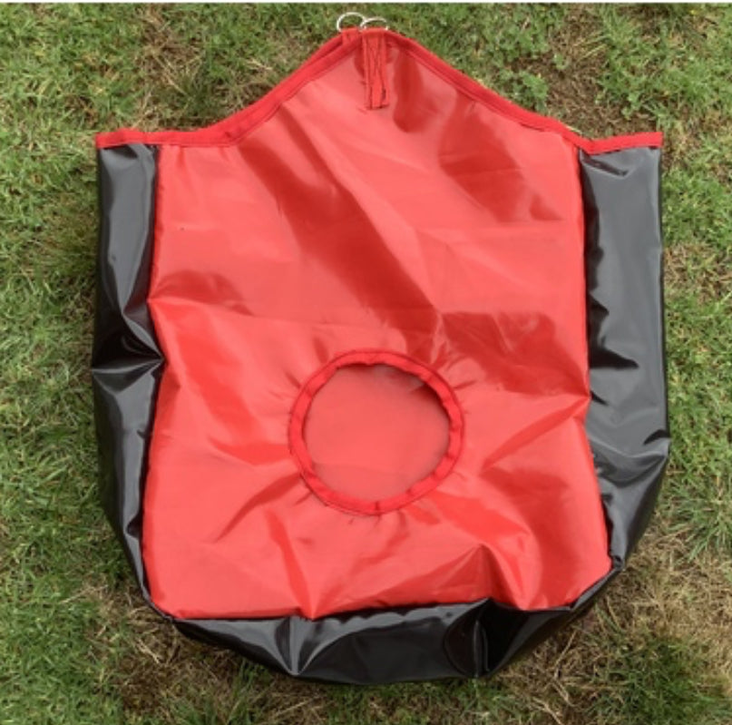 Ecotak PVC Hay Bag - Red & Black