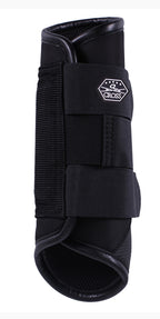 QHP set 4 Eventing technical cross country boots - Large Black