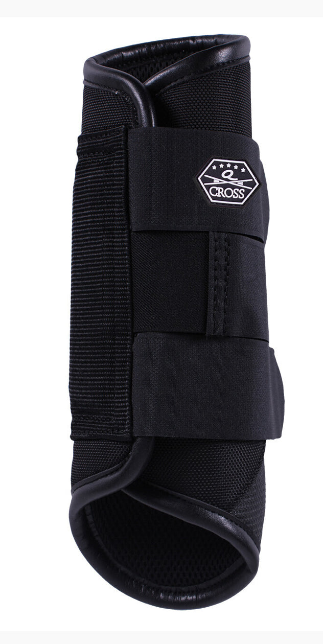 QHP set 4 Eventing technical cross country boots - Large Black