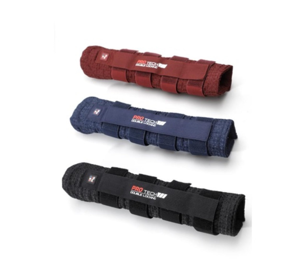 PEI Premier Equine Waffle Quilted Double Locking Tail Guard - Navy