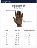 Premier Equine Ladies Mizar Riding Gloves - White