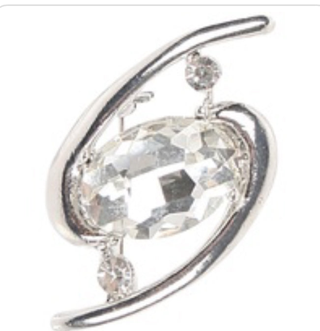 Harry's Horse Silver Stock/Lapel Pin - Bright