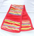 Ecotak saddle saver. Protect saddle from your stirrups & Girth Red Stripe