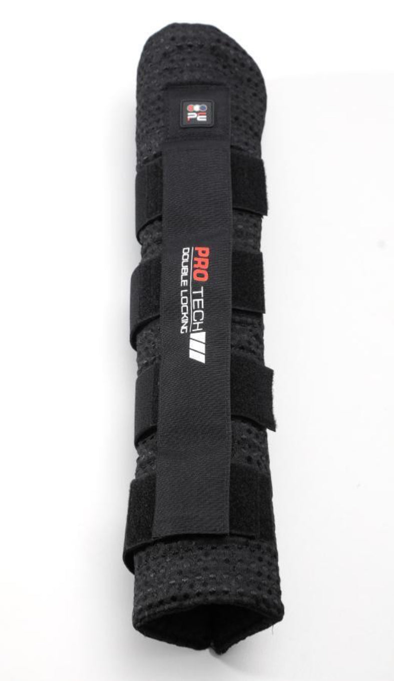 PEI Premier Equine Waffle Quilted Double Locking Tail Guard - Navy