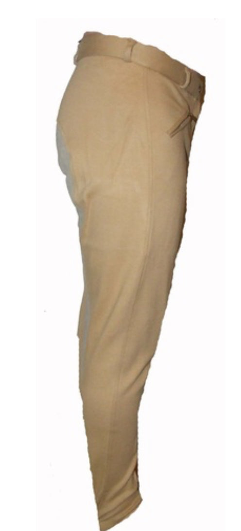 Ecotak beige sticky bum jodhpurs